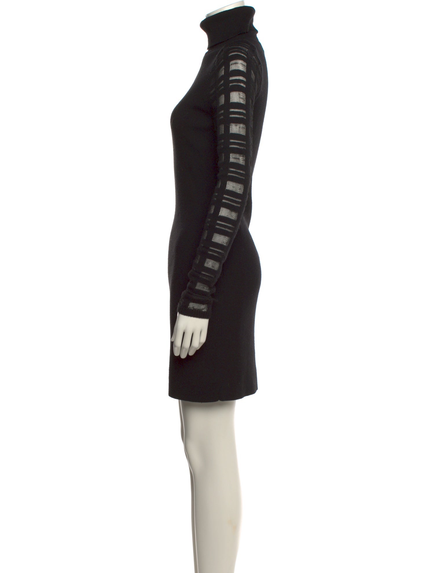 Esteban Cortazar Turtleneck Knee-Length Dress