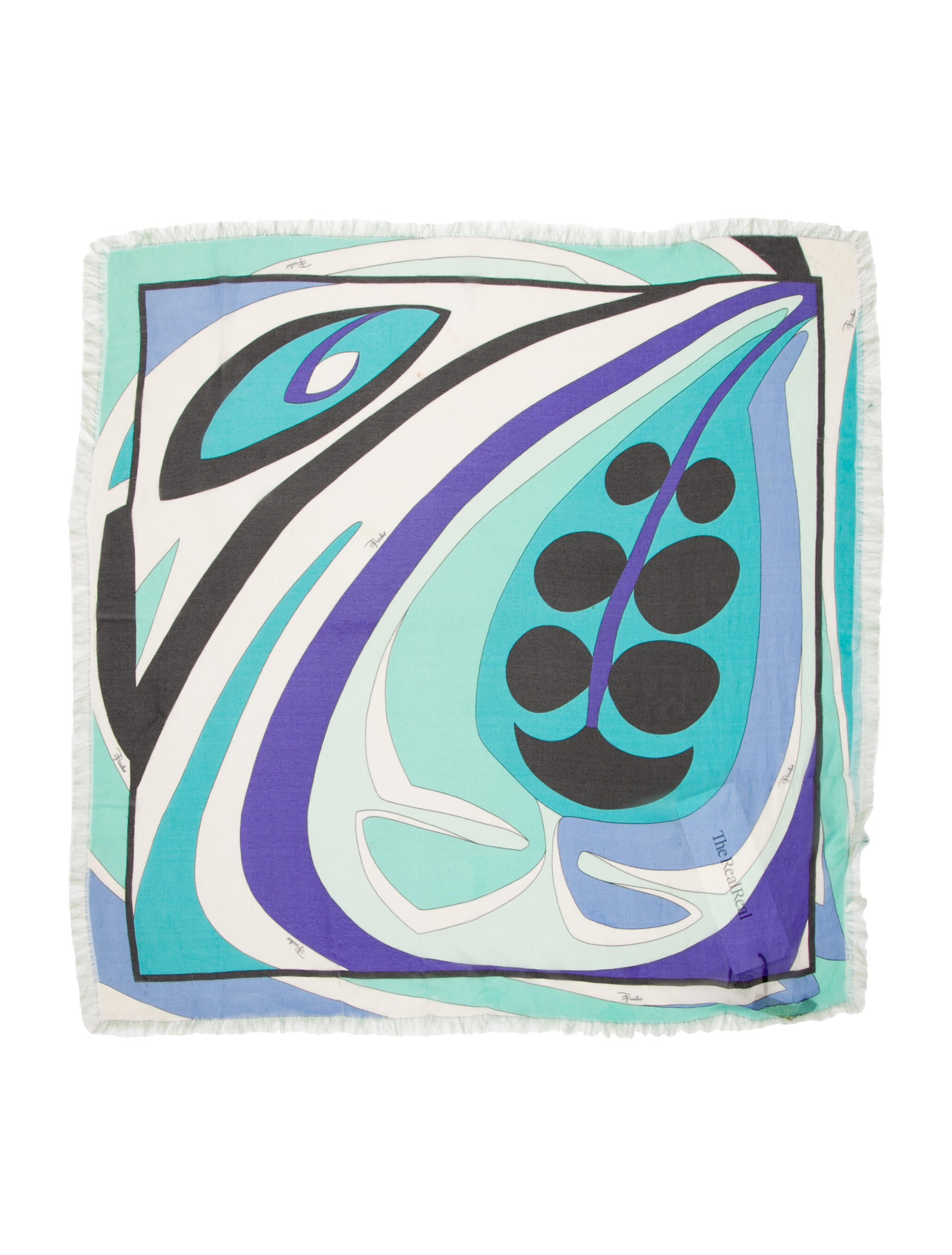 Emilio Pucci Silk Printed Scarf