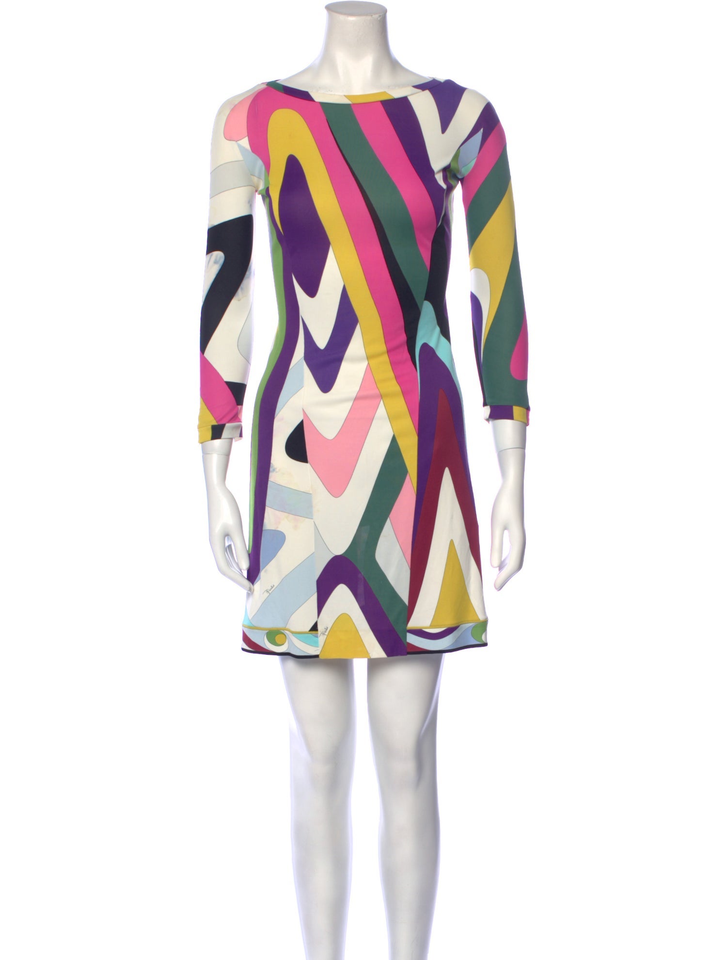 Emilio Pucci Printed Mini Dress