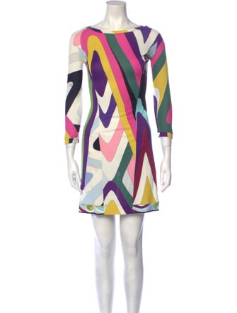 Emilio Pucci Printed Mini Dress