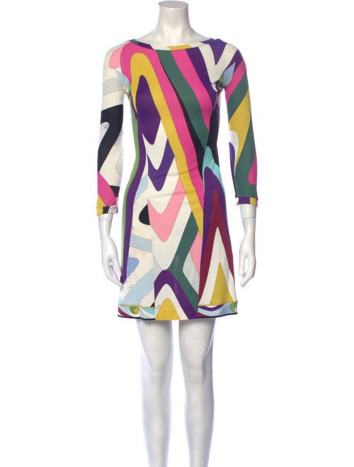 Emilio Pucci Printed Mini Dress