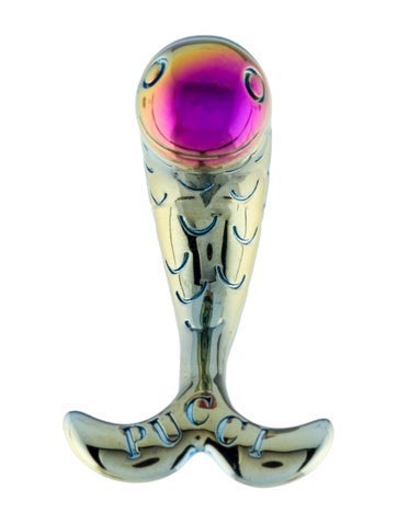 Emilio Pucci Drop Aquarius Fish Single Earring