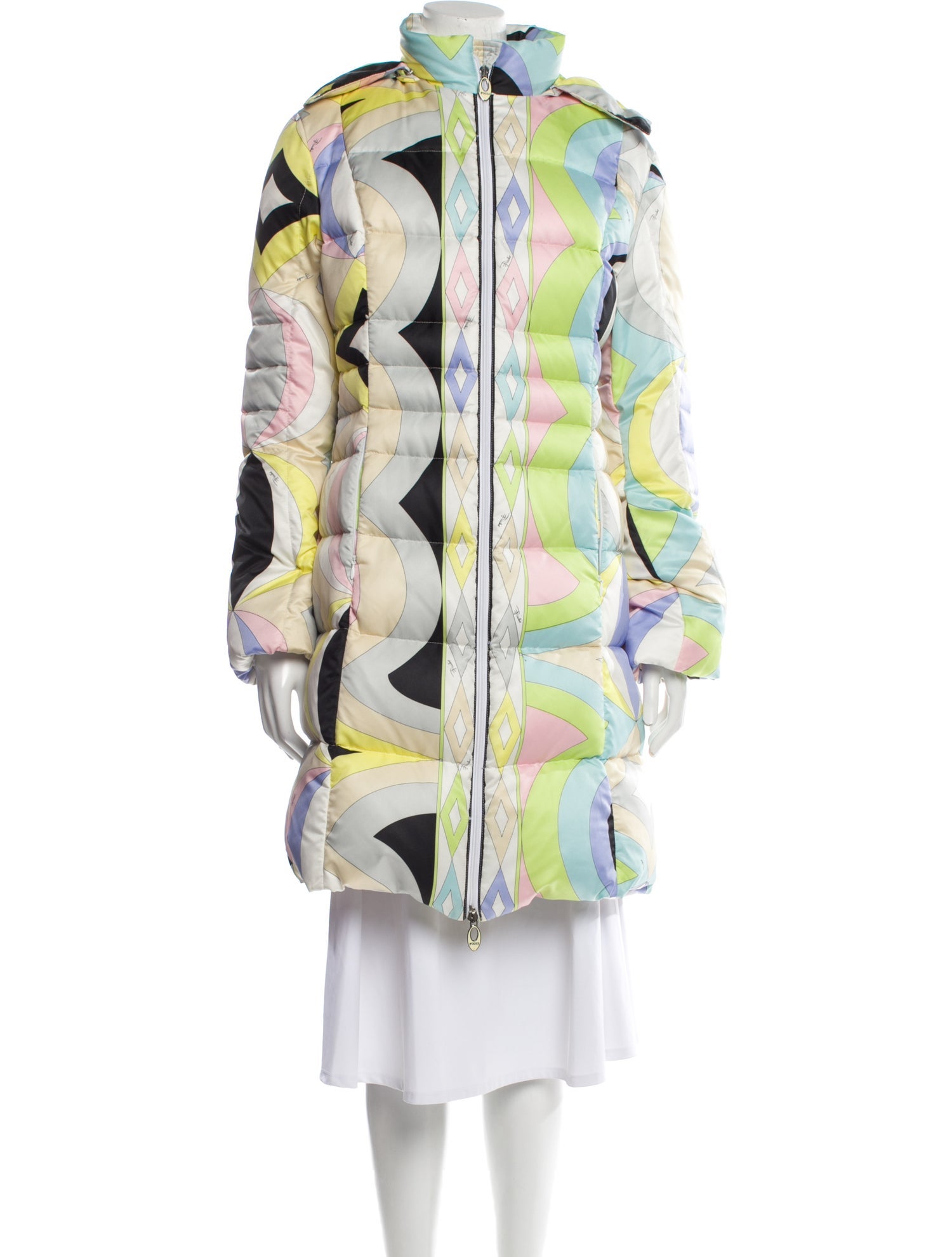 Emilio Pucci Printed Down Coat