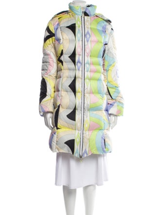 Emilio Pucci Printed Down Coat