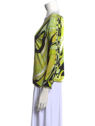 Emilio Pucci Late 1980's - Early 1990's Printed T-Shirt