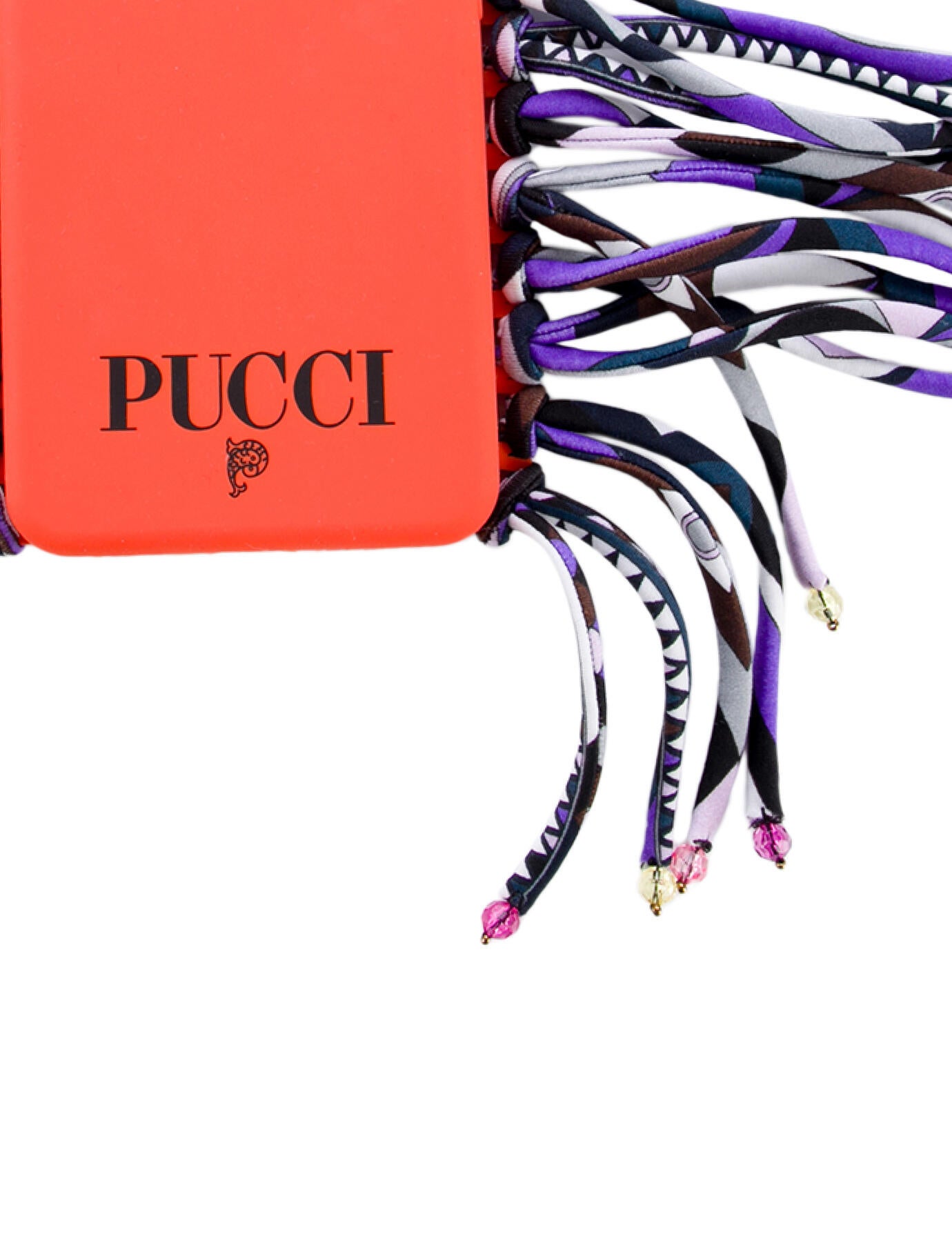 Emilio Pucci Phone Case - Orange Technology, Accessories