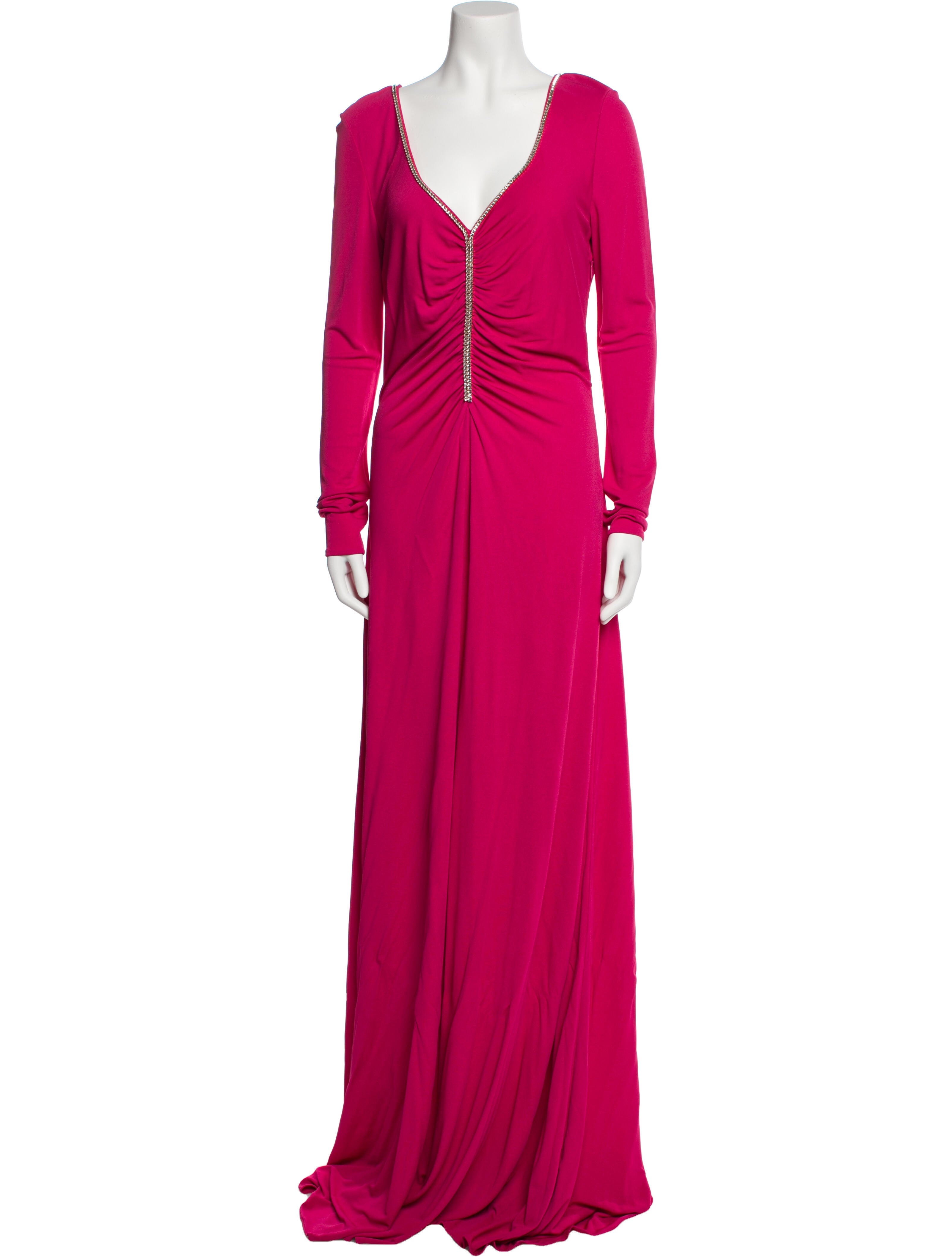 Emilio Pucci V-Neck Long Dress w/ Tags