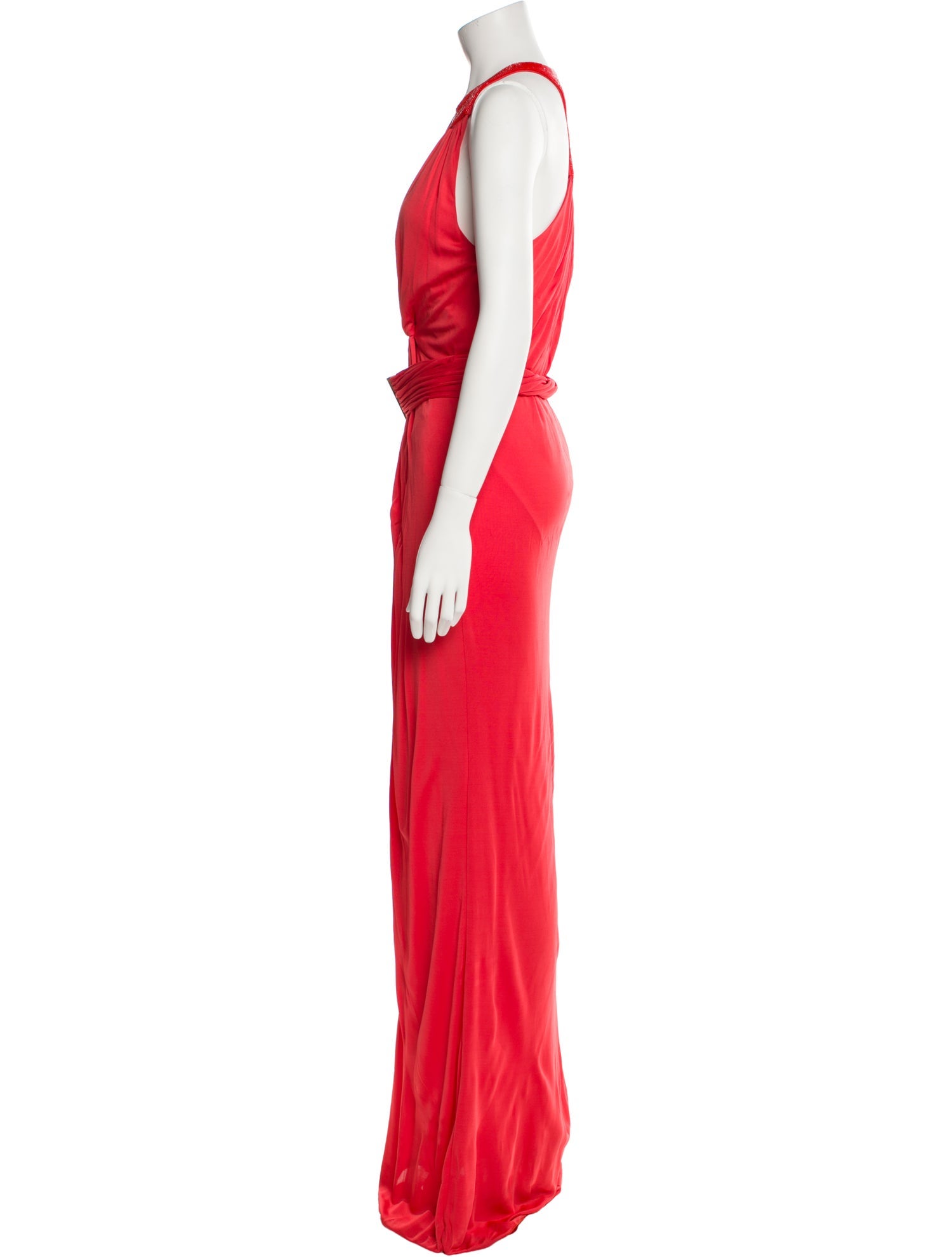 Emilio Pucci Plunge Neckline Long Dress w/ Tags