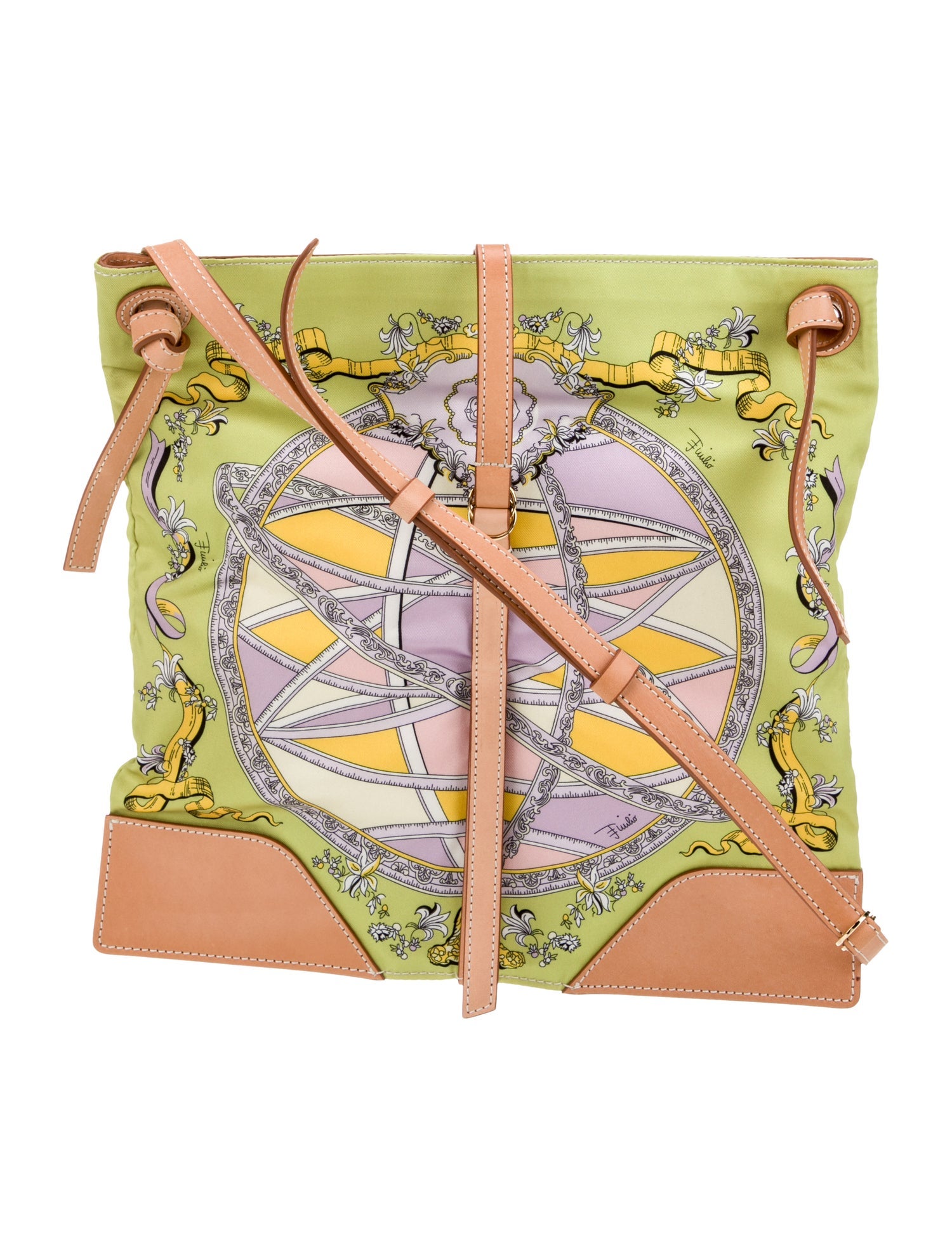 Emilio Pucci Nylon Shoulder Bag