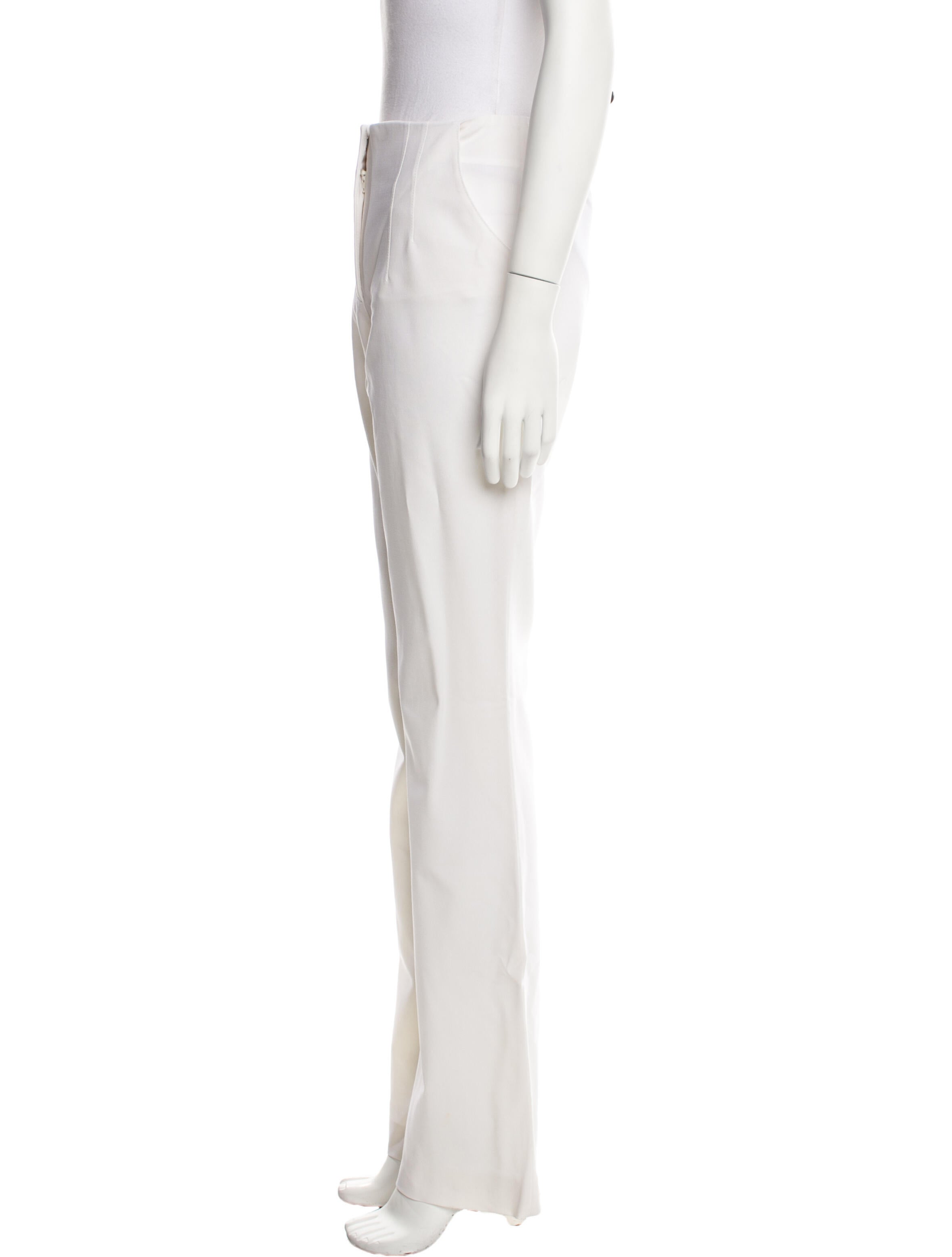 Emilio Pucci Virgin Wool Wide Leg Pants