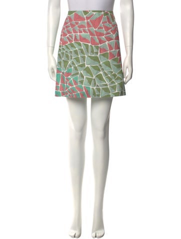 Emilio Pucci Skirts Printed Mini Skirt M