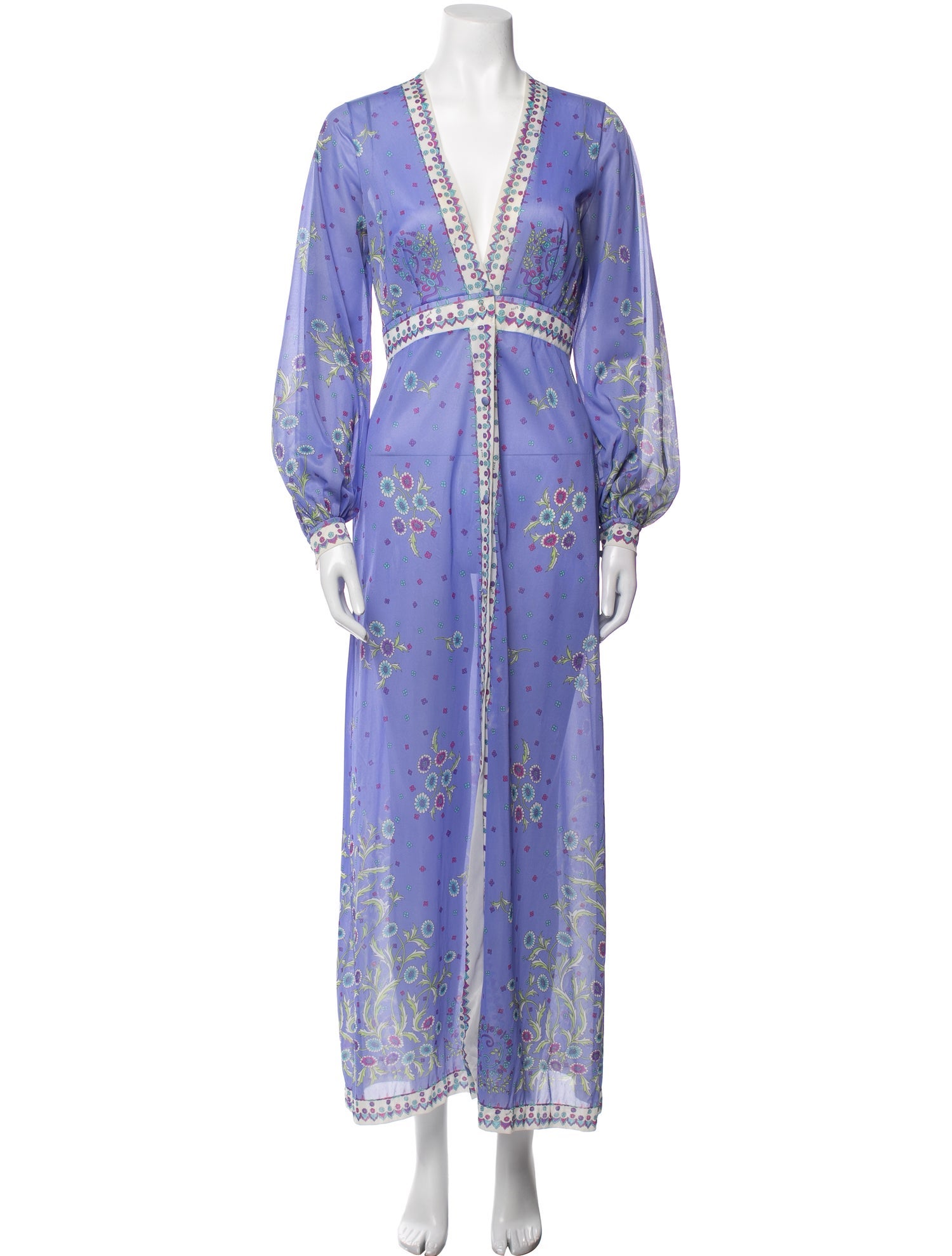 Emilio Pucci Floral Print Nightgown