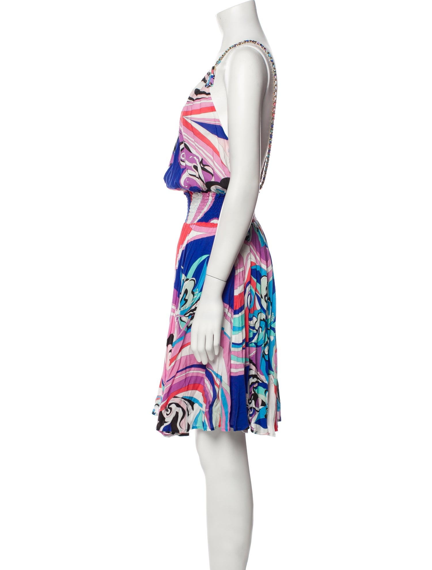 Emilio Pucci Silk Knee-Length Dress