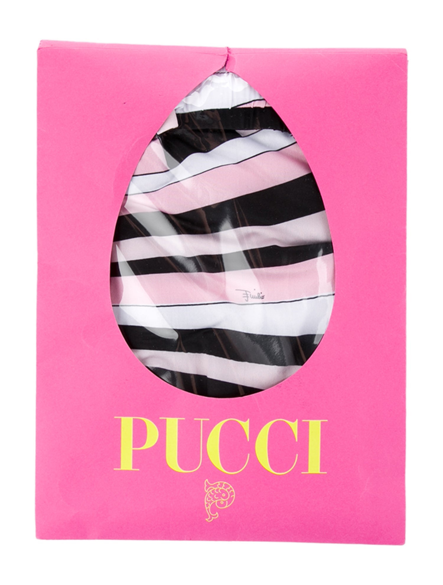 Emilio Pucci Pattern Print Stockings w/ Tags