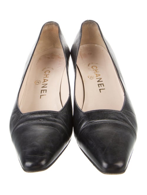 Chanel Vintage Leather Pumps