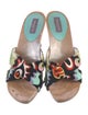 Emilio Pucci Canvas Printed Slides