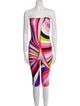 Emilio Pucci Striped Strapless Romper
