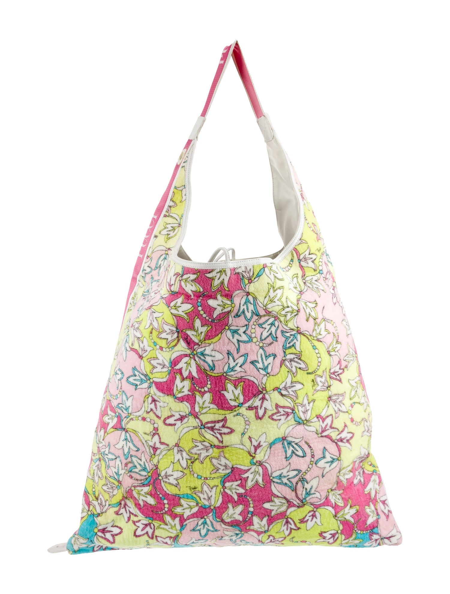 Emilio Pucci Terry Cloth Hobo