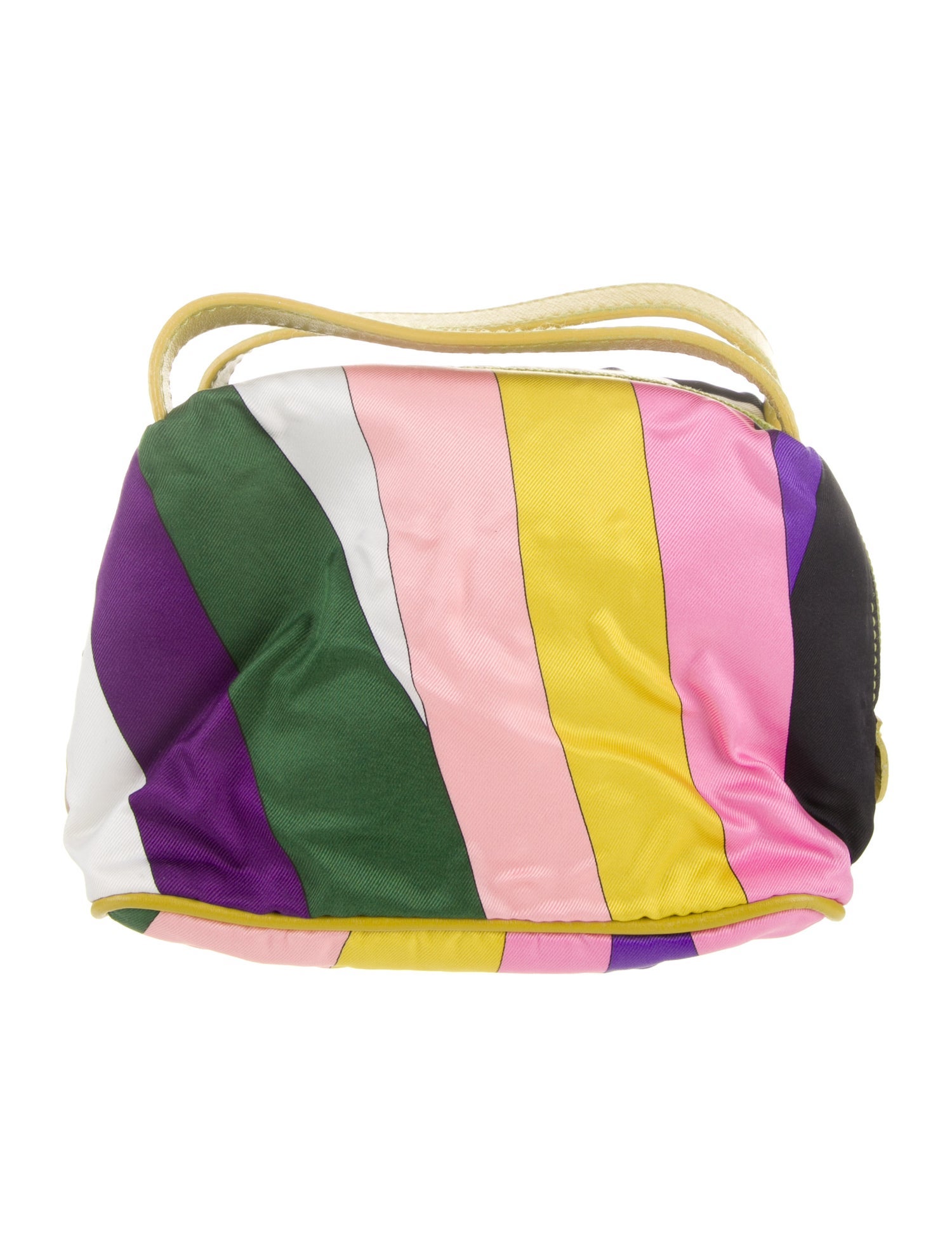 Emilio Pucci Nylon Top Handle Bag
