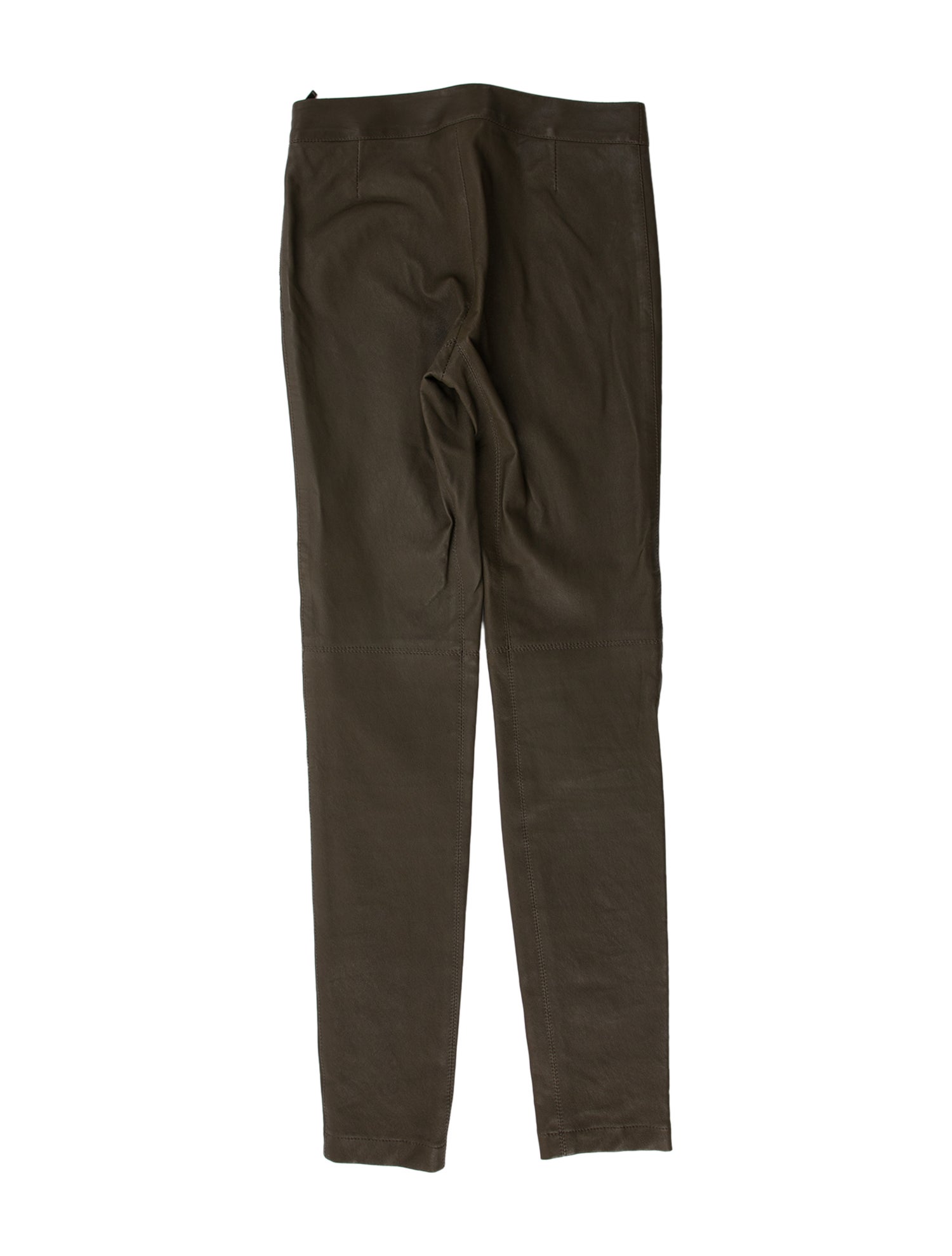 Emilio Pucci Lambskin Skinny Leg Pants