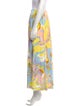 Emilio Pucci Silk Midi Length Skirt