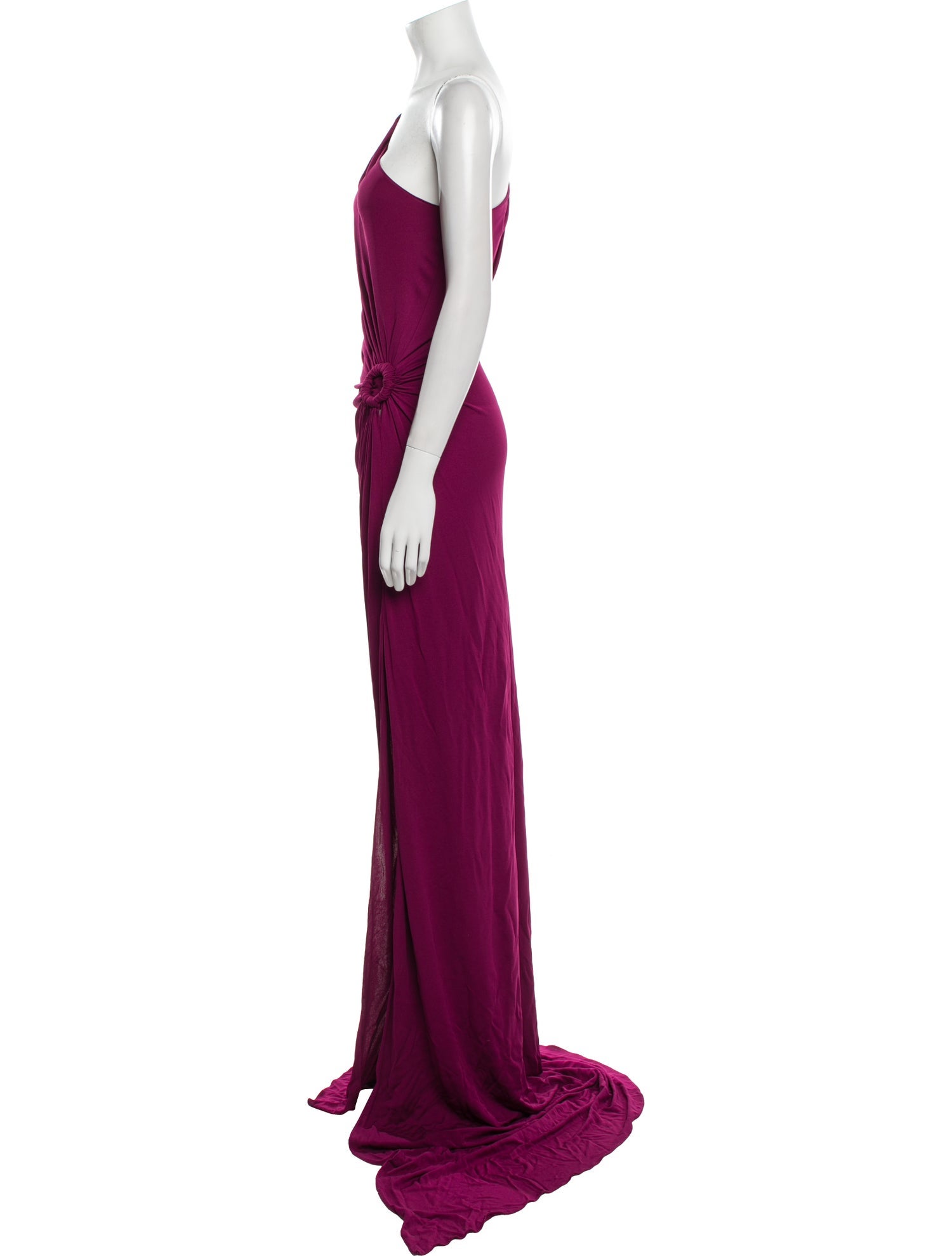 Emilio Pucci One-Shoulder Long Dress