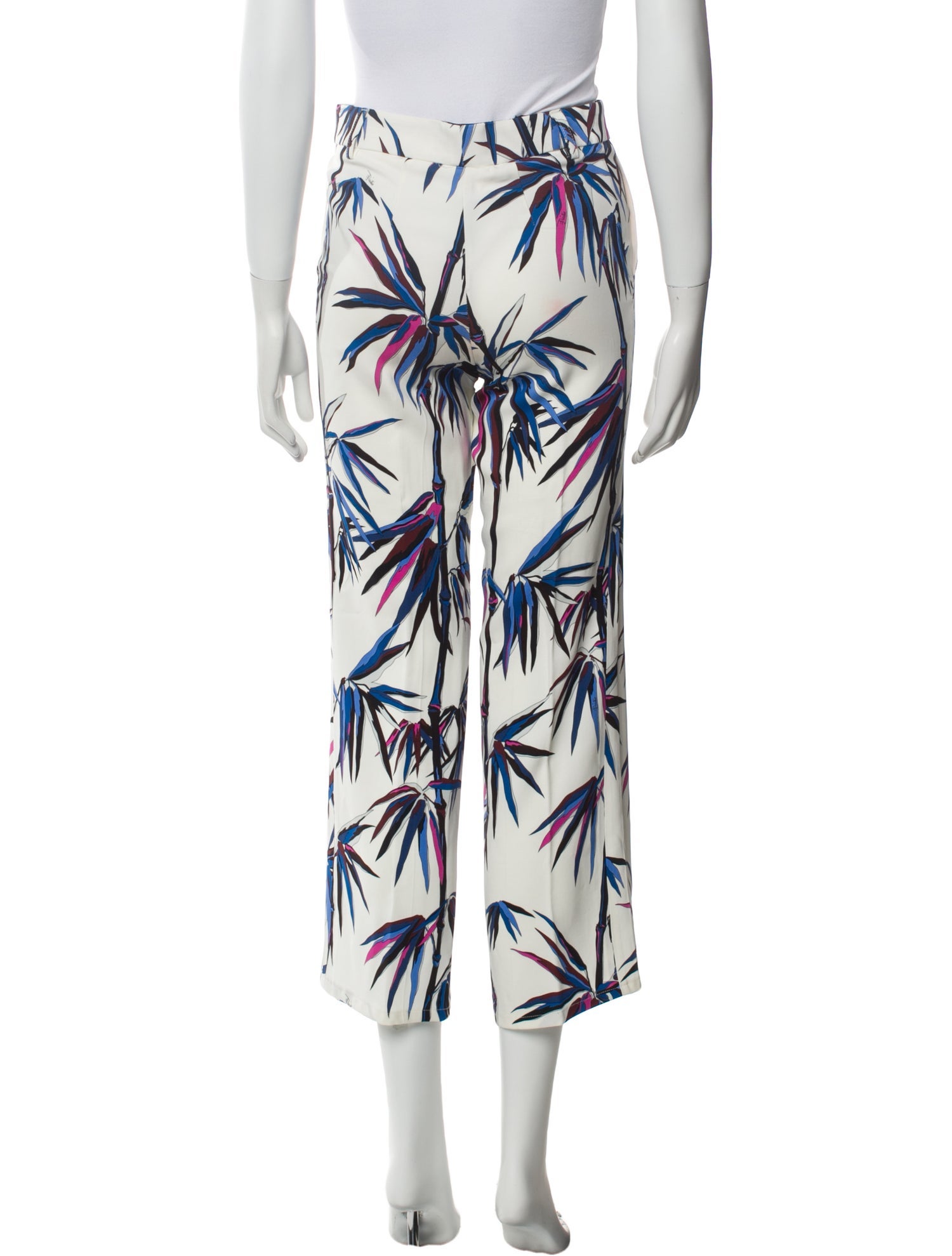 Emilio Pucci Printed Wide Leg Pants