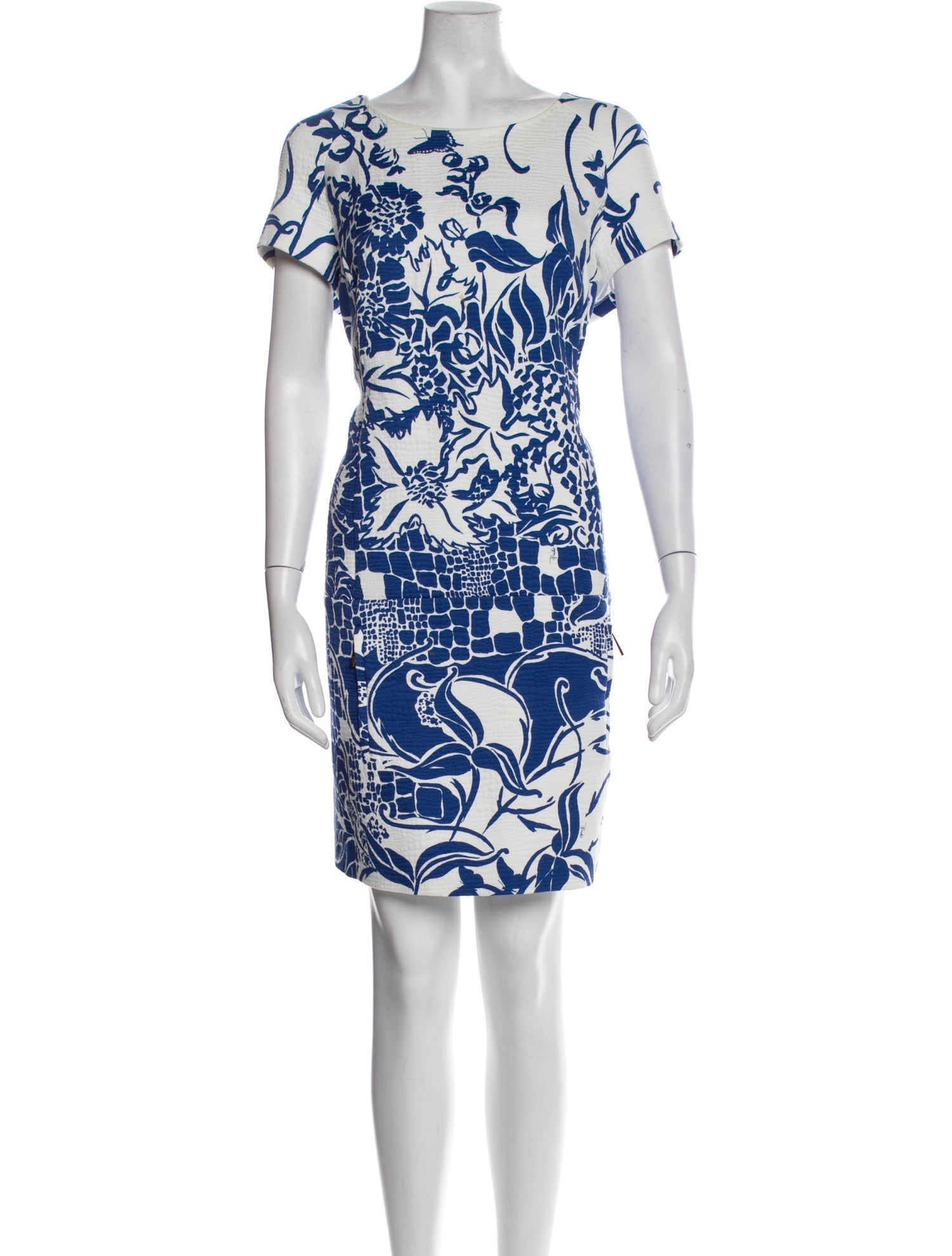 Emilio Pucci Printed Knee-Length Dress