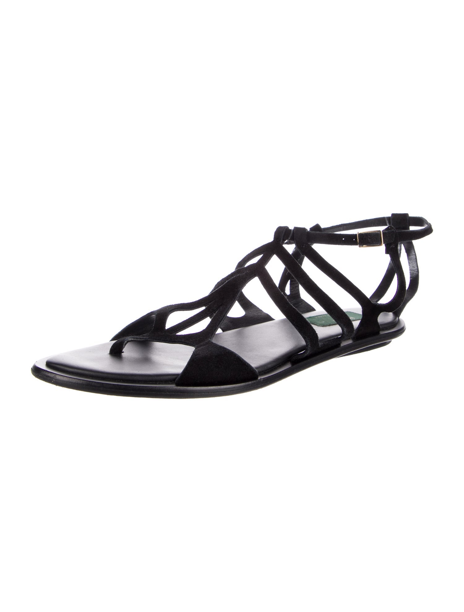 Emilio Pucci Suede Gladiator Sandals