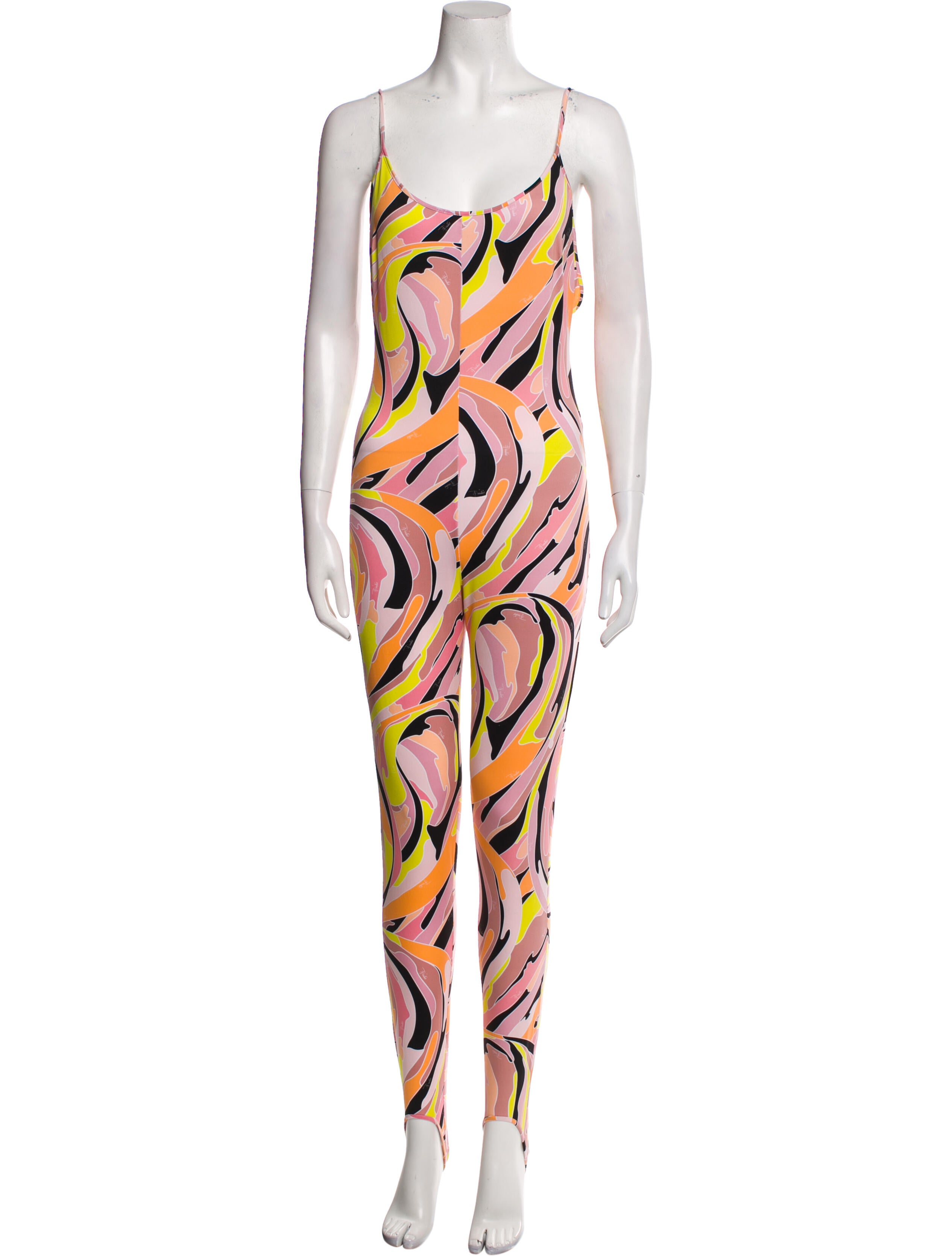 Emilio Pucci Nylon Printed Jumpsuit