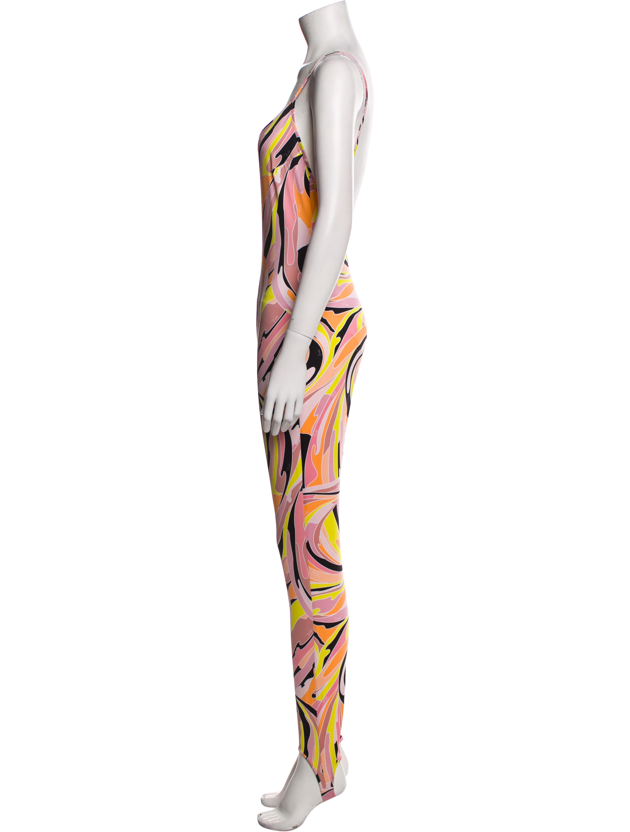 Emilio Pucci Nylon Printed Jumpsuit