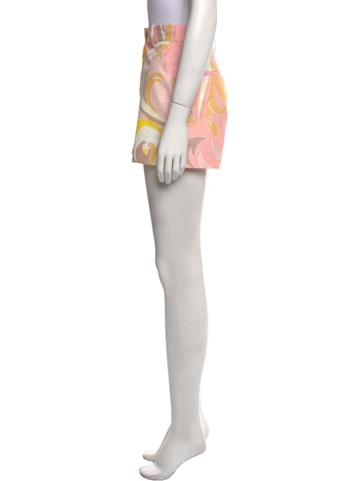 Emilio Pucci Printed Mini Shorts