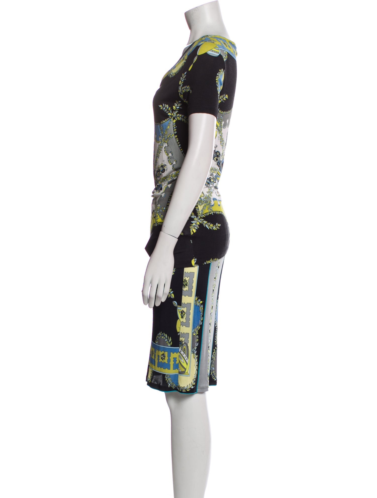 Emilio Pucci Printed Skirt Set