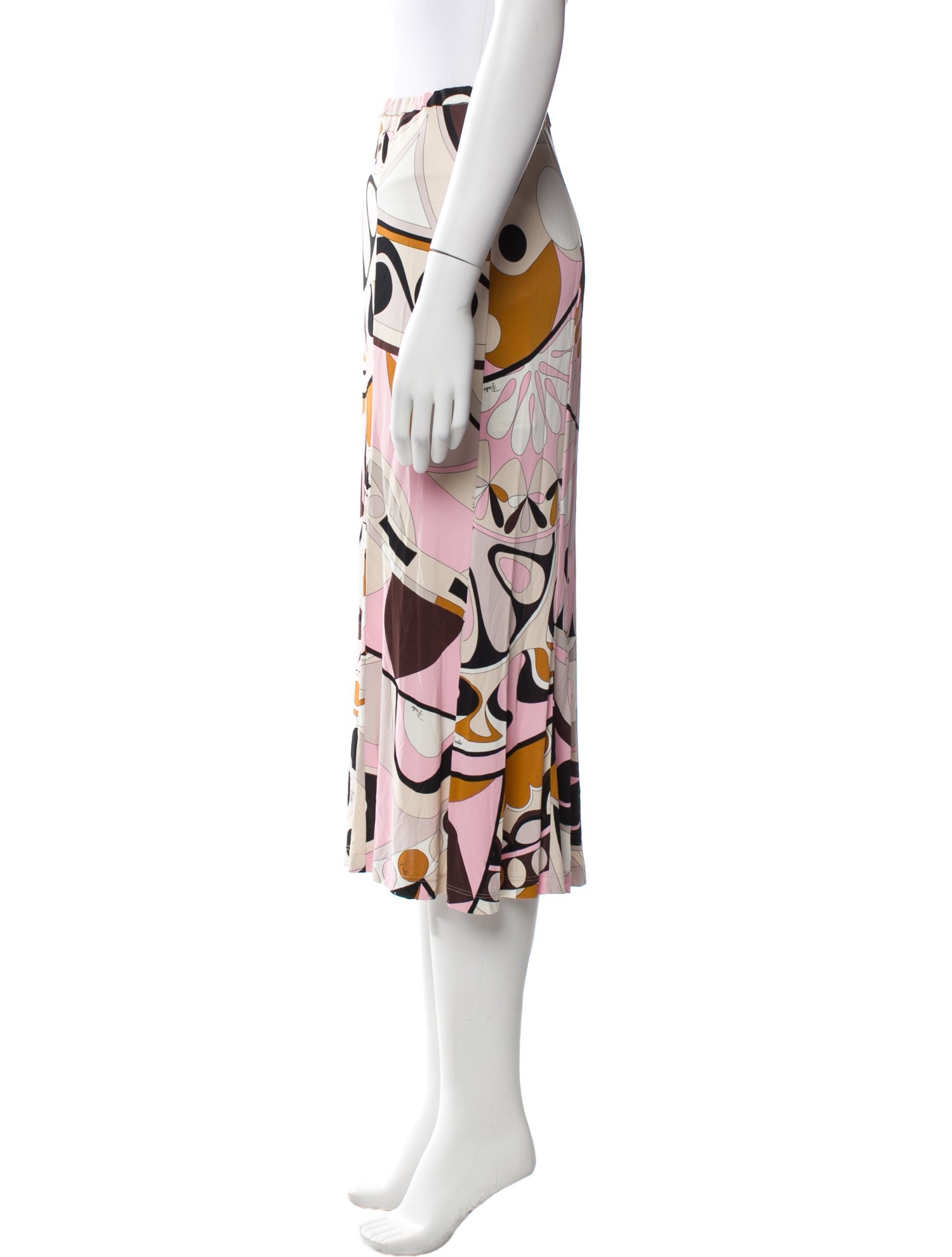 Emilio Pucci Vintage Midi Length Skirt
