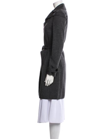 Emilio Pucci Virgin Wool Trench Coat