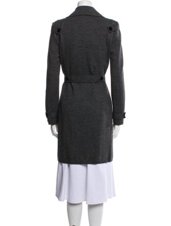 Emilio Pucci Virgin Wool Trench Coat