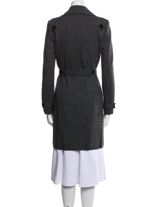 Emilio Pucci Virgin Wool Trench Coat