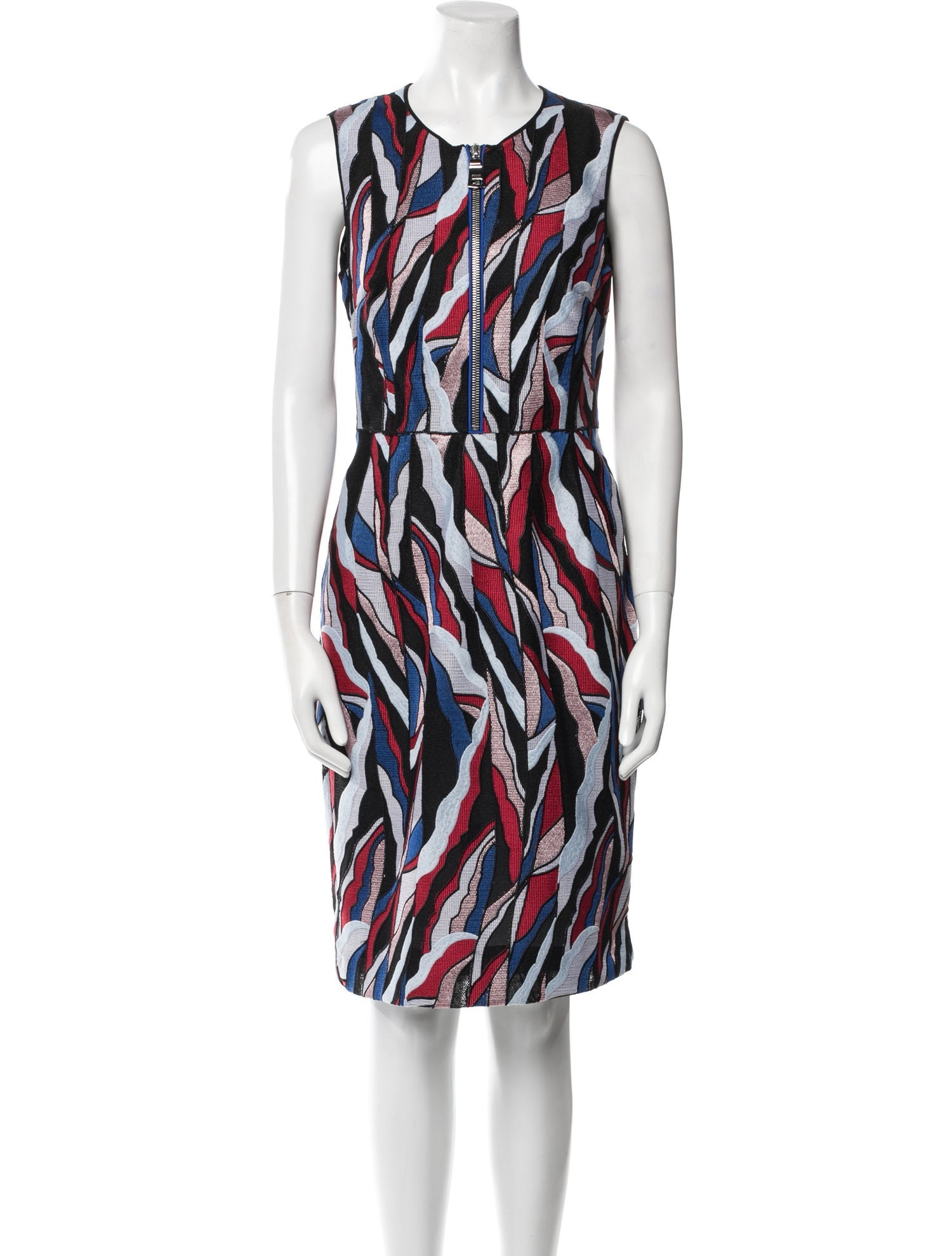 Emilio Pucci Printed Knee-Length Dress