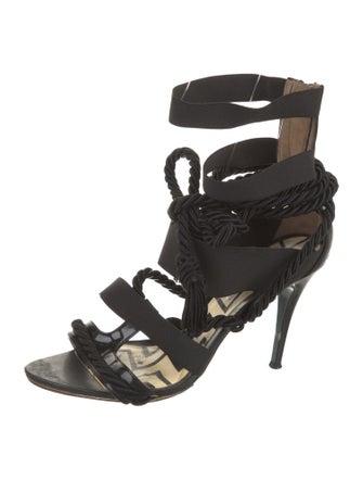 Emilio Pucci Patent Leather Sandals