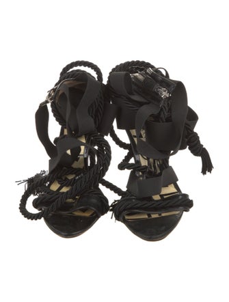Emilio Pucci Patent Leather Sandals