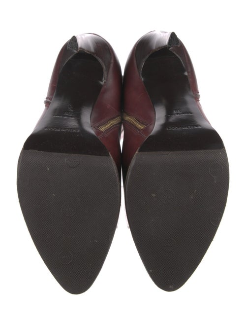 Emilio Pucci Leather Boots