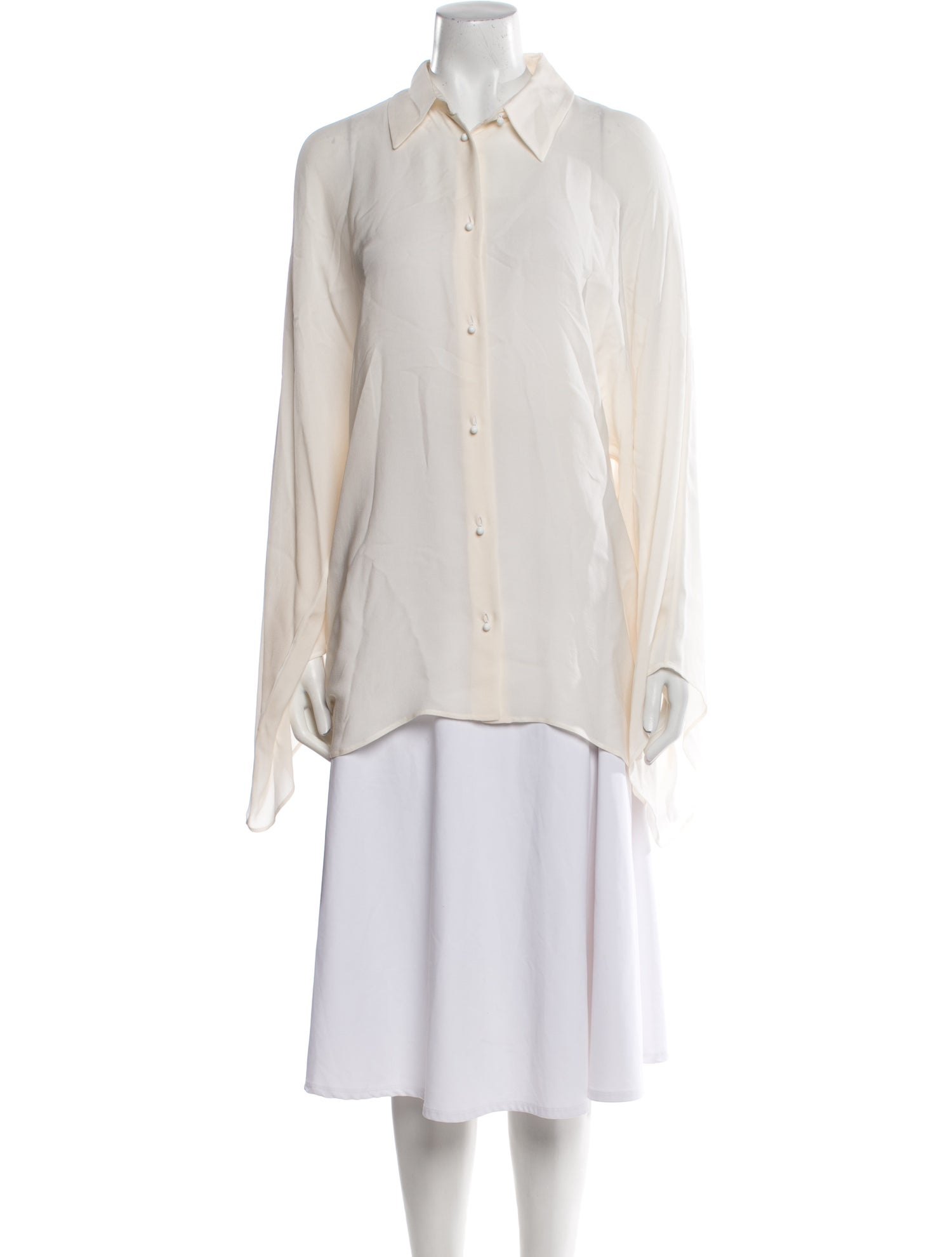 Emilio Pucci Long Sleeve Button-Up Top
