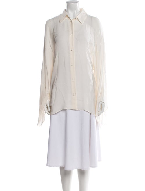 Emilio Pucci Long Sleeve Button-Up Top