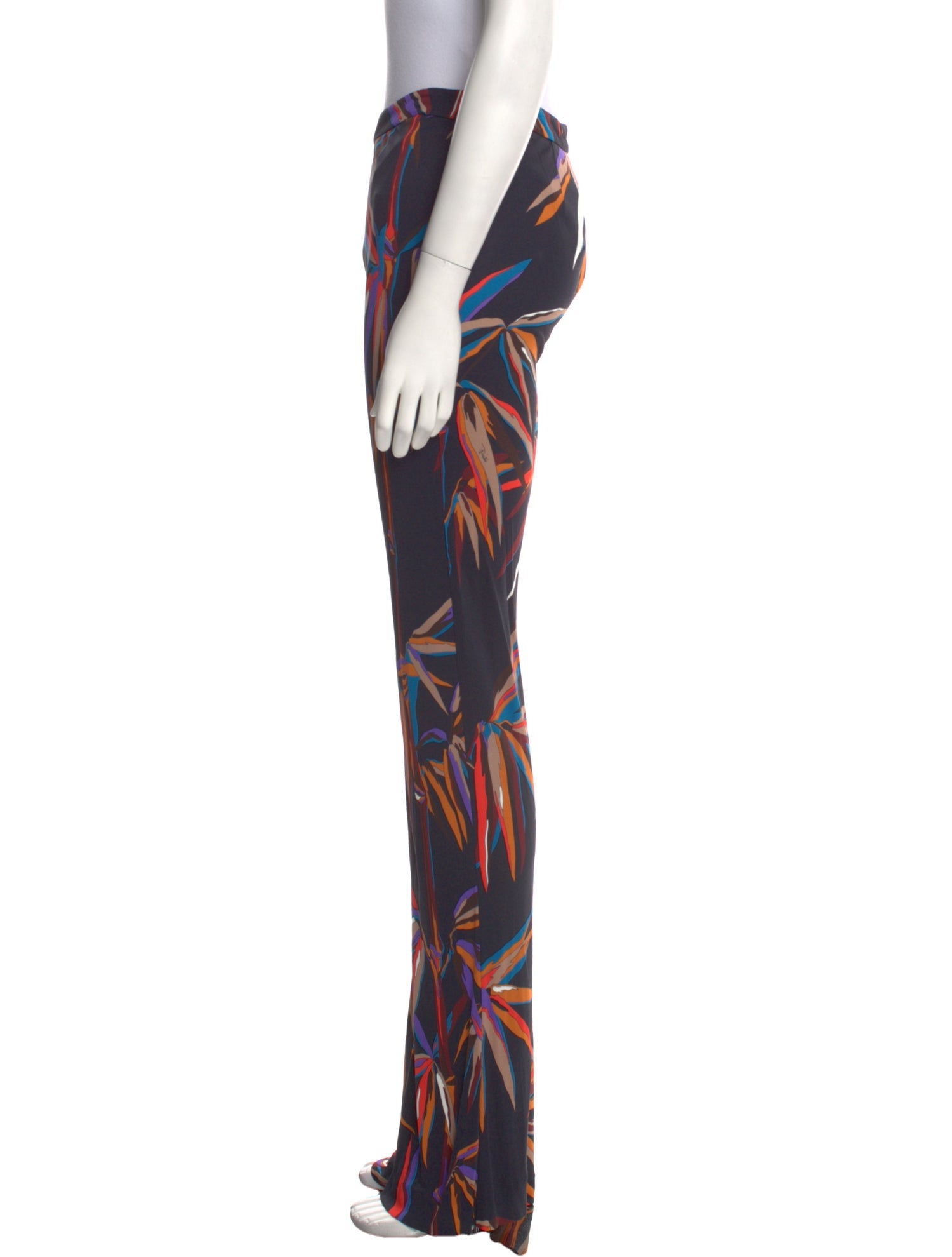 Emilio Pucci Printed Straight Leg Pants