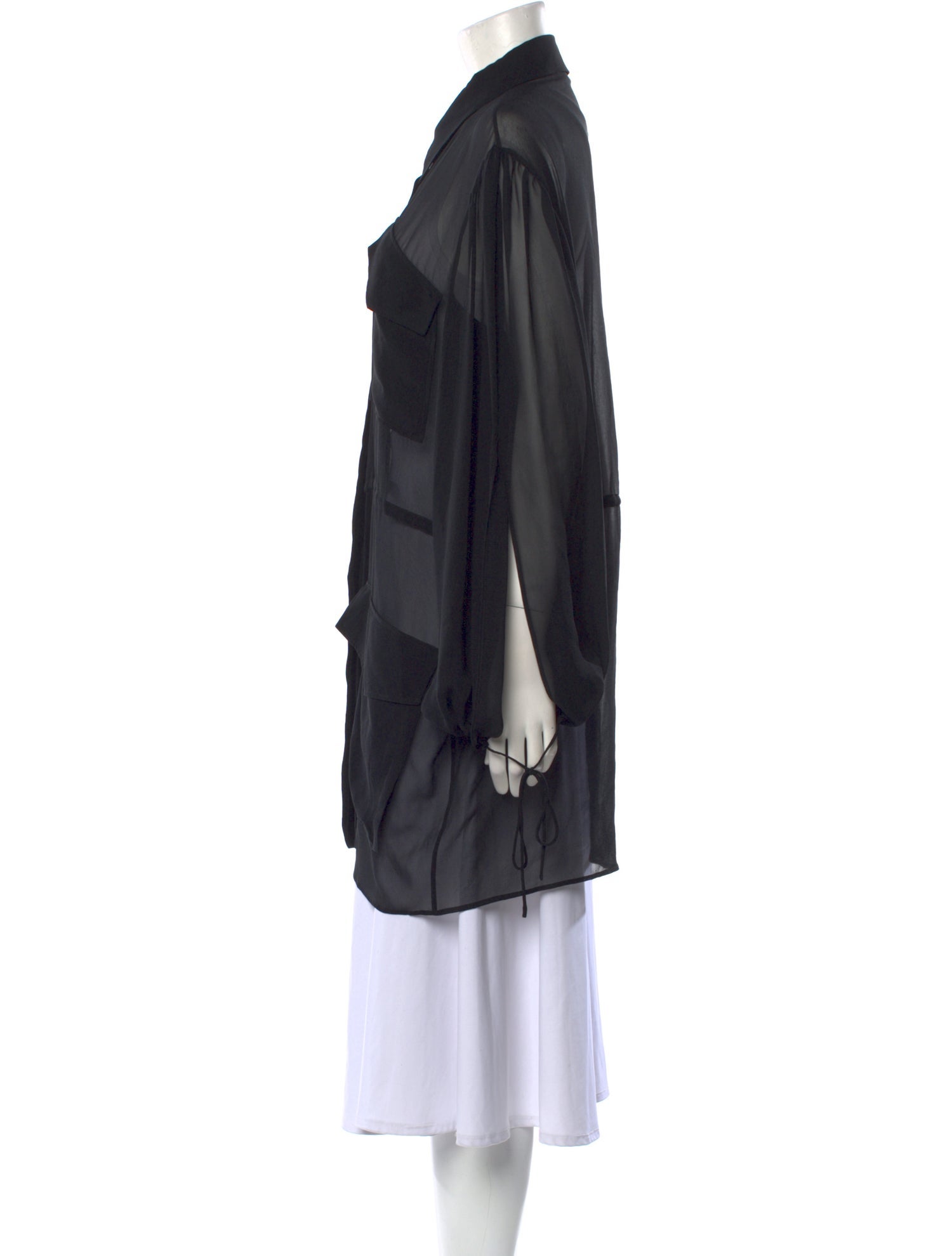 Emilio Pucci Silk Long Sleeve Tunic