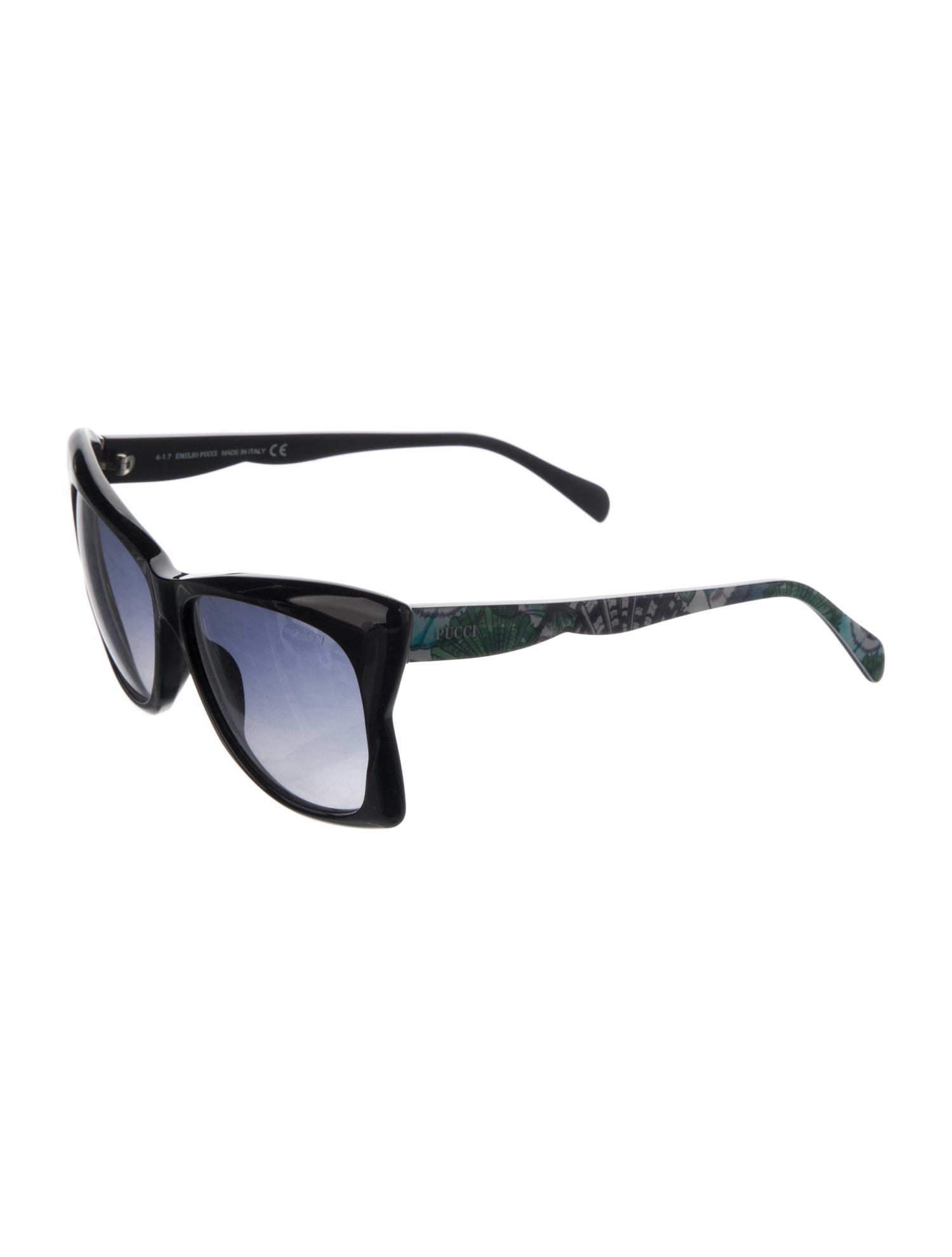 Emilio Pucci Wayfarer Gradient Sunglasses