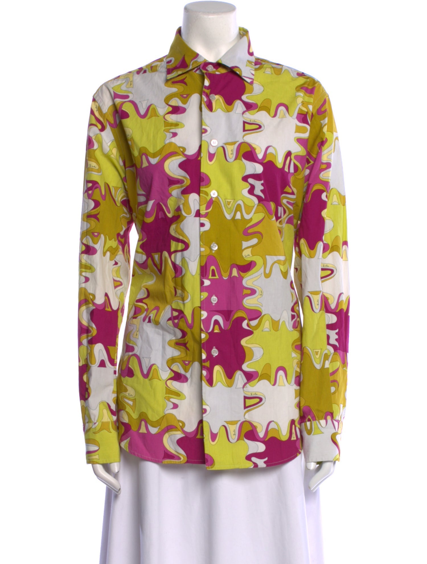 Emilio Pucci Vintage 1990's Button-Up Top