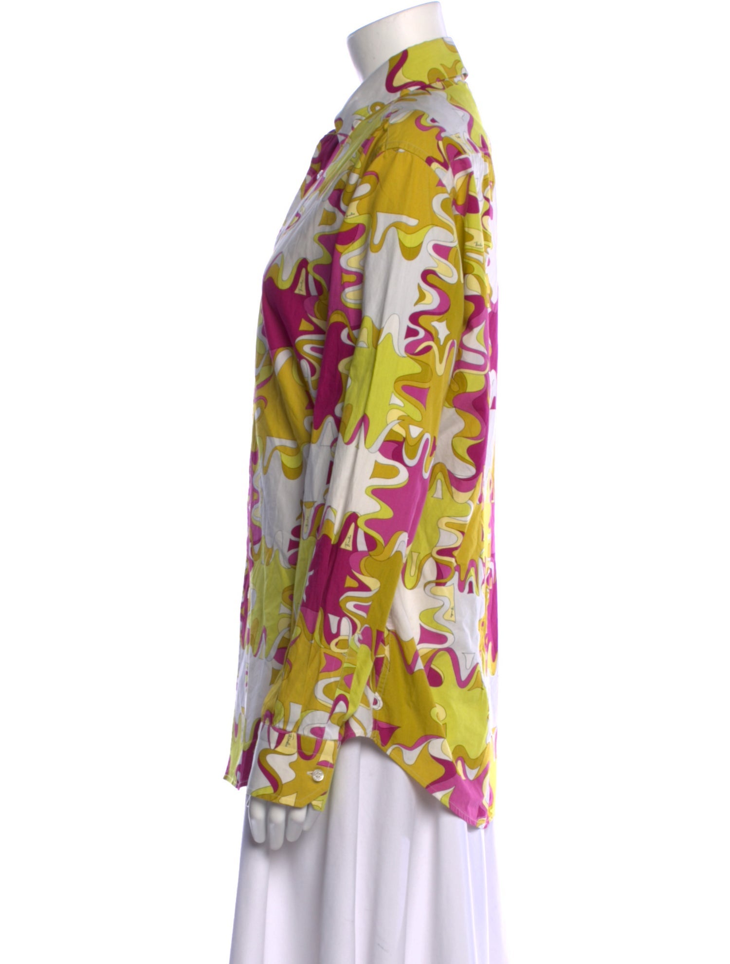 Emilio Pucci Vintage 1990's Button-Up Top