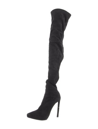 Emilio Pucci Suede Sock Boots