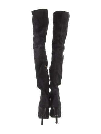 Emilio Pucci Suede Sock Boots